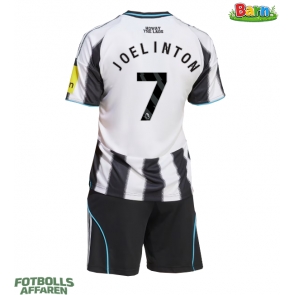 Newcastle United Joelinton #7 Hemmaställ Barn 2025-26 Kortärmad (+ Korta byxor)